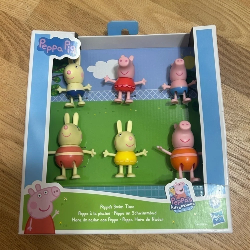 Peppa Pig Swim Time Figure Set NEW George Kids Toy